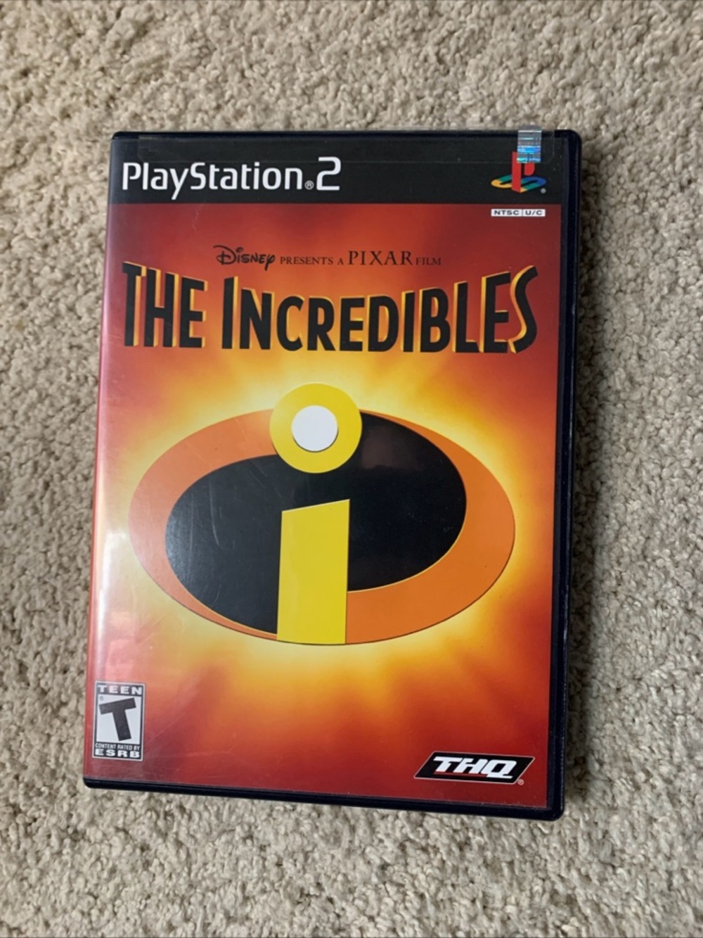 The Incredibles PS2 Complete CIB Tested w Manual